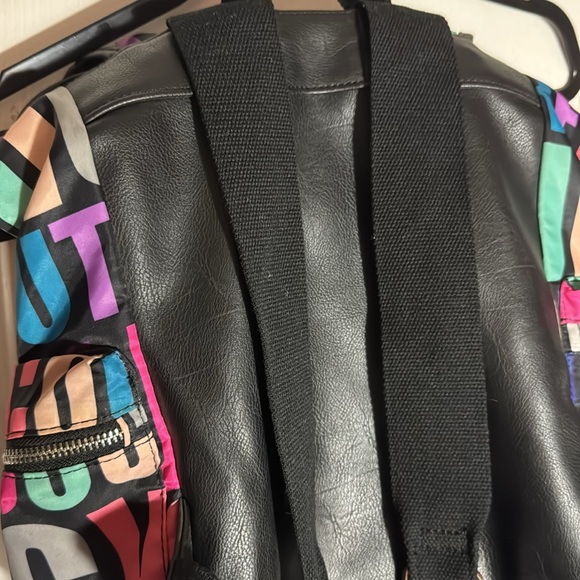 Juicy Couture colorful letter signature print backpack bag - Picture 7 of 11